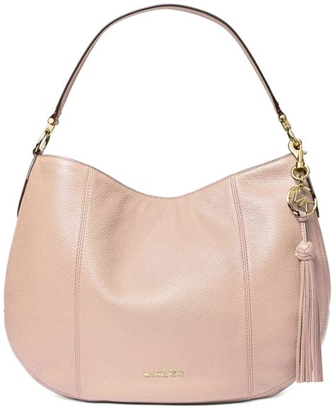 michael kors brooke large|Michael Kors Brooke Large Zip Leather Hobo .